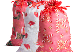 Organza ajándéktasak - 3 féle - 20 x 30 cm