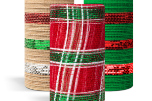 Karácsonyi dekorációs háló - 9,15 m x 15 cm - 3 féle