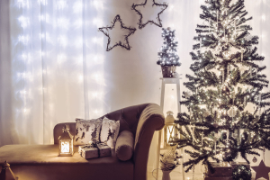 Fényfüggöny - 200 db LED - középfehér - hálózati - IP44 - 4,2 m - 8 program