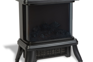 Elektromos kandalló - 180° - hősugárzó + LED - 36 x 21,5 x 36 cm